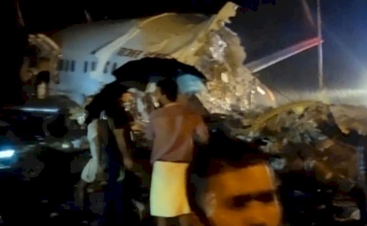 बड़ी खबर: केरल के कोझीकोड में  विमान हादसा, पायलट की मौत