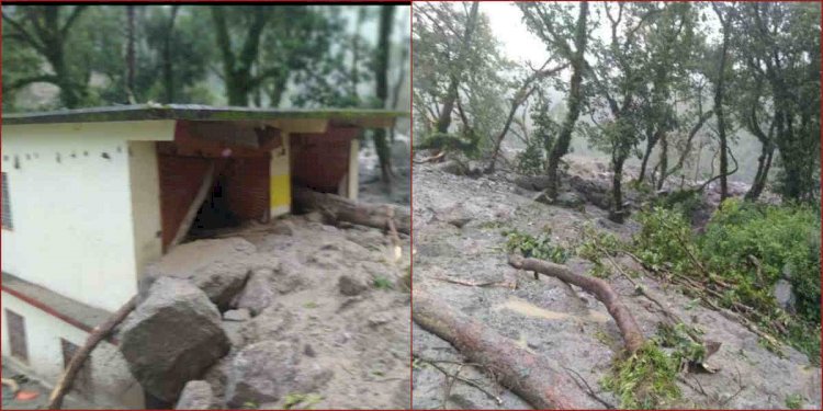 उत्तराखंड: कुमायूं में बारिश मे फिर मची तबाही, दुकान और जीप बही