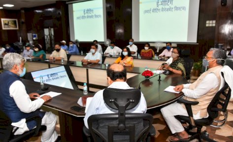सीएम त्रिवेन्द्र ने किया ई-मीटिंग सॉफ्टवेयर का शुभारम्भ