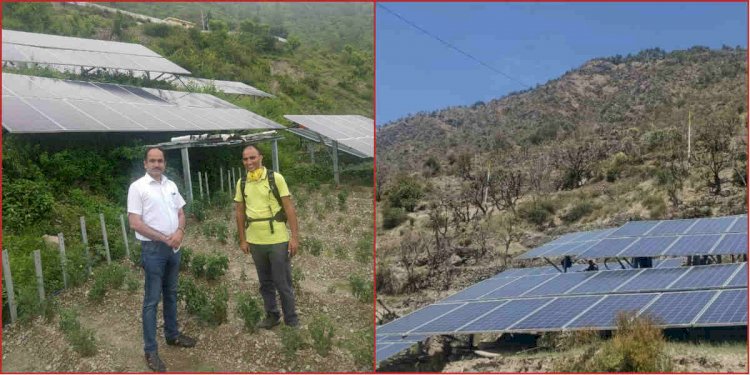 पहाड़ में शुरू हो गई है 'सौर उर्जा की खेती'