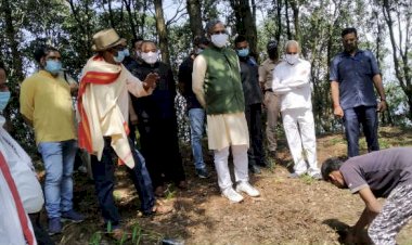 पौड़ी: सीएम ने किया पहाड़ी उत्पादों के प्लांटेशन एवं पायलेट प्रोजेक्ट का निरीक्षण
