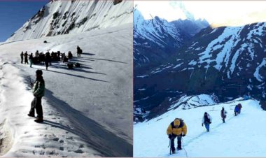 कालिंदीखाल-बदरीनाथ ट्रैक के लिए सीजन का पहल दल रवाना 
