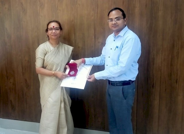 उपाचार्य सुधा पैन्यूली राष्ट्रीय शिक्षक पुरस्कार से सम्मानित