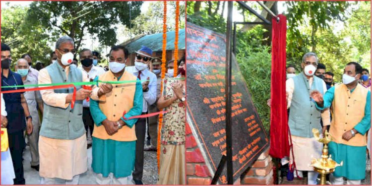सीएम ने किया सिटी फॉरेस्ट ‘आनन्द वन’ का लोकार्पण