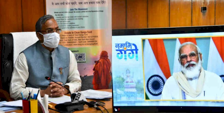 एक रूपए में पानी के कनेक्शन के लिए पीएम मोदी ने की सीएम त्रिवेन्द्र की सराहना