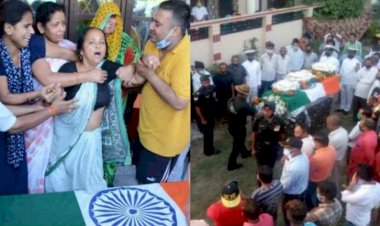 केरल में ग्लाइडर हादसे में शहीद हुए उत्तराखंड के लेफ्टिनेंट राजीव झा, नम आंखों से दी गई विदाई