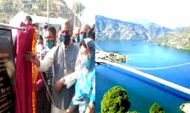 15 साल पुराना वनवास खत्म, सीएम त्रिवेन्द्र ने किया डोबरा-चांठी पुल जनता को समर्पित