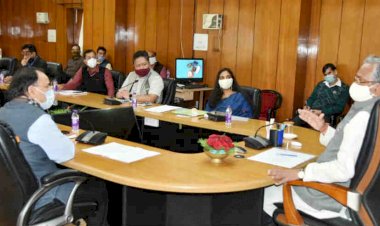 सीएम ने ली राज्य व्याधि सहायता निधि के संचालक मंडल की बैठक