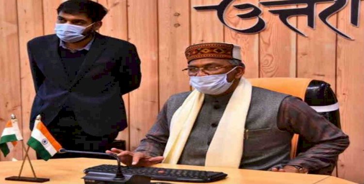 सीएम ने किया हेलीकॉप्टर सेवाओं के लैंडिंग और पार्किंग की ऑनलाइन अनुमति के सॉफ्टवेयर का शुभारंभ