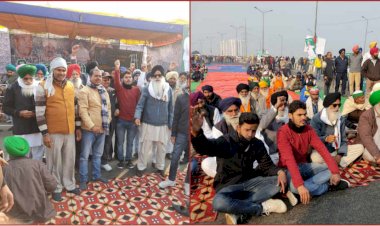 आइसा के प्रतिनिधिमंडल ने दिया किसानों के आंदोलन को समर्थन