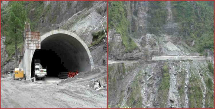 पाताल गंगा में बन रही उत्तराखंड की पहली ओपन टनल, साल भर आवाजाही होगी संभव