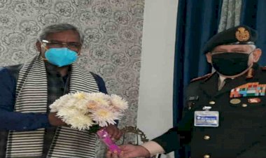 सीएम से मिले सीडीएस जनरल विपिन रावत,कुशलक्षेम जानी