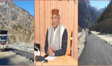 सीएम त्रिवेन्द्र की दृढ इच्छाशक्ति से संभव हुआ लामबगड़ स्लाइड जोन का ट्रीटमेंट