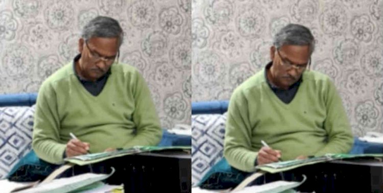 कोरोना को हराकर सीएम त्रिवेन्द्र ने शुरू किया कामकाज