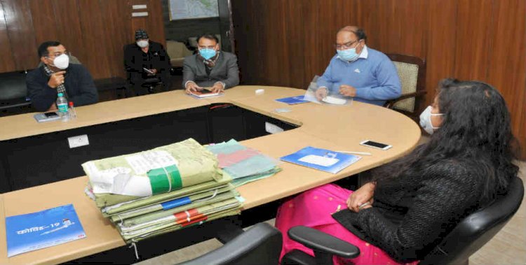 कोरोना टीकाकरण की तैयारियों की समीक्षा,मुख्य सचिव ने दिए महत्वपूर्ण आदेश