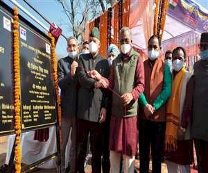 देहरादून:सीएम त्रिवेंद्र ने किया सैन्यधाम का शिलान्यास