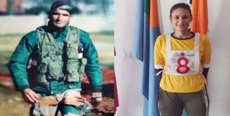 पति की शहादत के बाद अब सेना में अफसर बनेगी यह वीरांगना