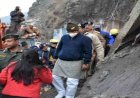 रेणी आपदा प्रभावित क्षेत्रों के दौरे पर पहुंचे सीएम त्रिवेन्द्र