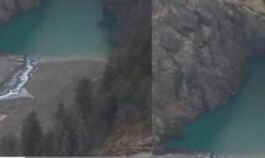 ऋषि गंगा में बनी झील से रिसाव शुरू, बाढ़ का खतरा टला