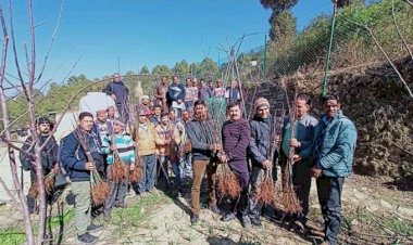 उत्तराखंड के किसानों को एप्पल फार्मिंग के लिए प्रेरित कर रहे हैं गोपाल उप्रेती