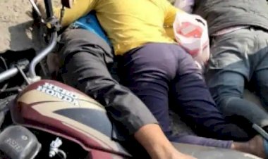 सड़क से गुजर रहे तीन दोस्तों पर गिरी हाईटेंशन लाइन, तीनों की मौत