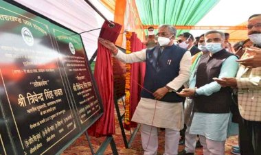 अपने निर्वाचन क्षेत्र में सीएम ने किया 508.75 लाख  की योजनाओं का शिलान्यास व 416.06 लाख की लागत की योजनाओं का लोकार्पण