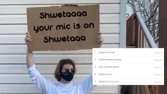 shweta zoom call जूम मीटिंग के दौरान खुला रह गया 'श्वेता' का माइक, तब से शोसल मीडिया पर मचा है बवाल