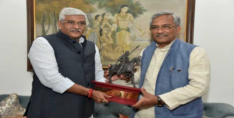 सीएम त्रिवेन्द्र का दिल्ली दौरा: जल शक्ति मंत्री शेखावत से मिले सीएम त्रिवेन्द्र, इन योजनाओं पर मांगी सहमति
