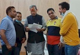 पुरानी पेंशन बहाली मोर्चा ने सीएम तीरथ, मदन कौशिक को सौंपा पुरानी पेंशन बहाली ज्ञापन