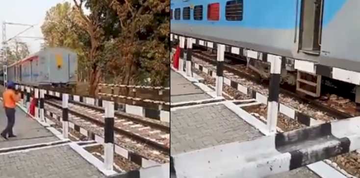 उत्तराखंड: रेल हादसा टला,टनकपुर आ रही पूर्णागिरि जन शताब्दी एक्सप्रेस दौड़ पड़ी उल्टी