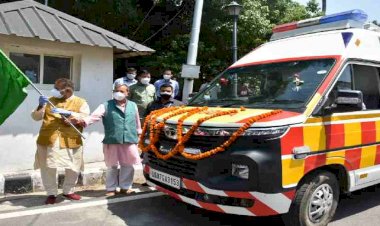 राहत की बात:उत्तराखंड को मिली 132 नई लाइफ सपोर्ट एंबुलेंस