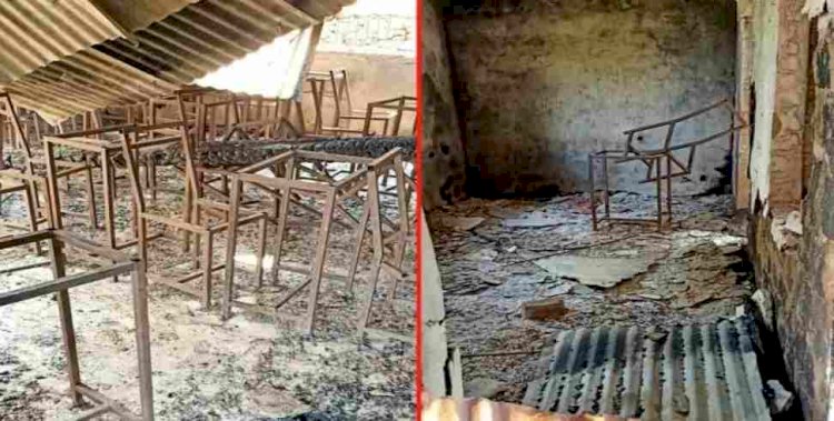 उत्तराखंड: जंगल की आग में जलकर खाक हुए इंटर कॉलेज के चार कमरे
