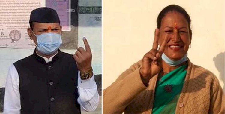 सल्ट उपचुनाव  जारी, प्रत्याशियों ने डाले वोट