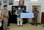 उत्तराखंड के पुलिसकर्मियों ने सीएम राहत कोष में दी 85 लाख रुपये की मदद
