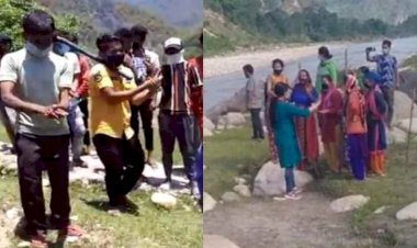 उत्तराखंड:ग्रामीणों ने नहीं होने दिया कोरोना संक्रमित का शवदाह, प्रशासन की टीम पर किया पथराव