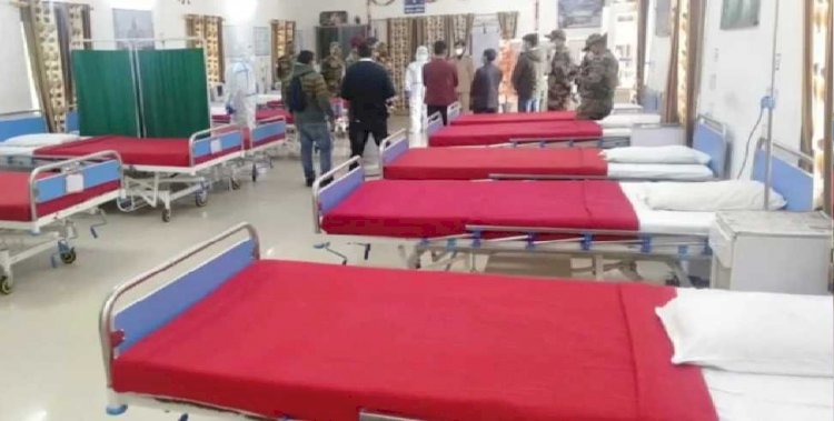 गढ़वाल : सेना ने बनाया 50 बेड का कोविड अस्पताल, कोरोना संक्रमितों के इलाज में मिलेगी मदद