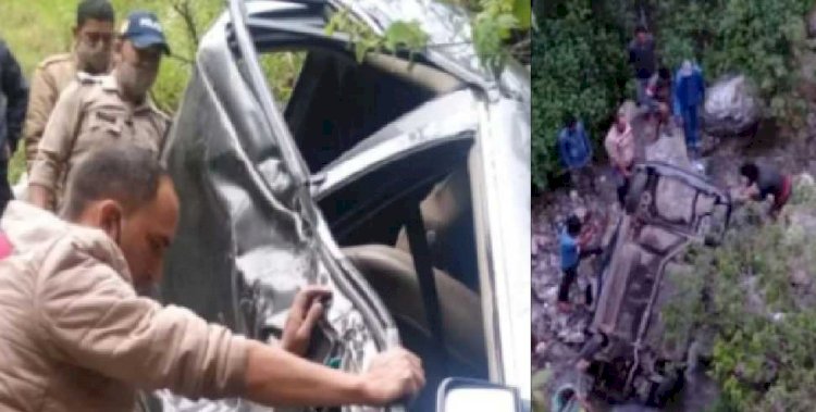 नैनीताल: देर रात खाई में गिरी कार, हादसे में दो लोगों की मौत, एक घायल
