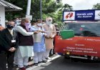 राज्य के नौ जिलों के लिए 80 आक्सीजन कन्सन्ट्रेटर सीएम धामी ने किए रवाना