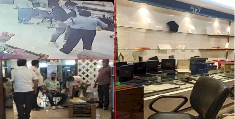 बड़ी खबर : हरिद्वार में दिनदहाड़े ज्वैलरी शॉप पर दो करोड़ की डकैती, बदमाश फरार