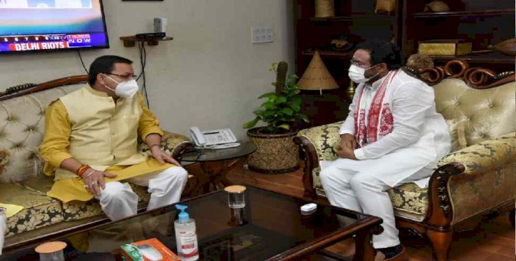 केन्द्रीय पर्यटन मंत्री से मिले सीएम धामी,आईडीपीएल को स्पेशल टूरिज्म जोन बनाने की योजना को मंजूरी देने का किया अनुरोध