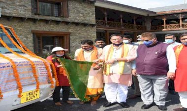 देहरादून: सीएम धामी ने किया जल जीवन यात्रा का शुभारंभ