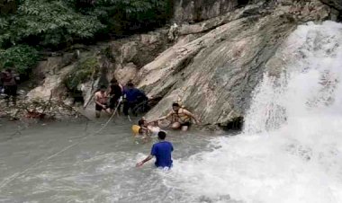 मसूरी: कैम्पटी फॉल में डूबने से एक पर्यटक की मौत