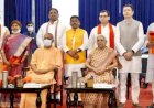 यूपी: योगी कैबिनेट का विस्तार, कांग्रेस से आए जितिन प्रसाद समेत ये विधायक बने मंत्री