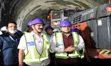 सीएम पुष्कर सिंह धामी ने ऋषिकेश-कर्णप्रयाग रेल परियोजना की समीक्षा की, टिहरी जाकर परियोजना का लिया जायजा