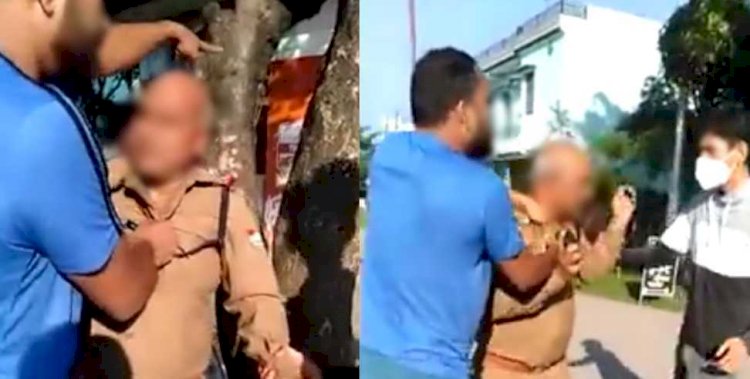 हल्द्वानी: बच्ची से छेड़खानी के आरोपी दरोगा की लोगों ने की जमकर पिटाई, शोसल मीडिया में वीडियो वायरल