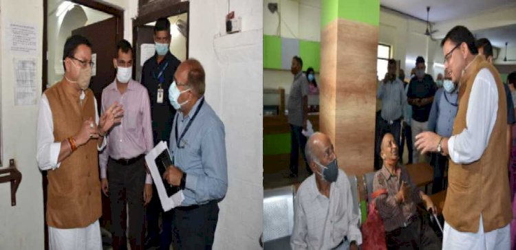 देहरादून:सीएम धामी ने किया नगर निगम ऑफिस का अचानक निरीक्षण, अधिकारियों को दिए ये निर्देश
