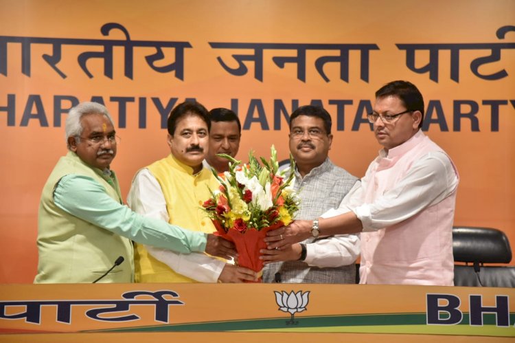 भाजपा में शामिल हुए पुरोला से कांग्रेस विधायक राजकुमार