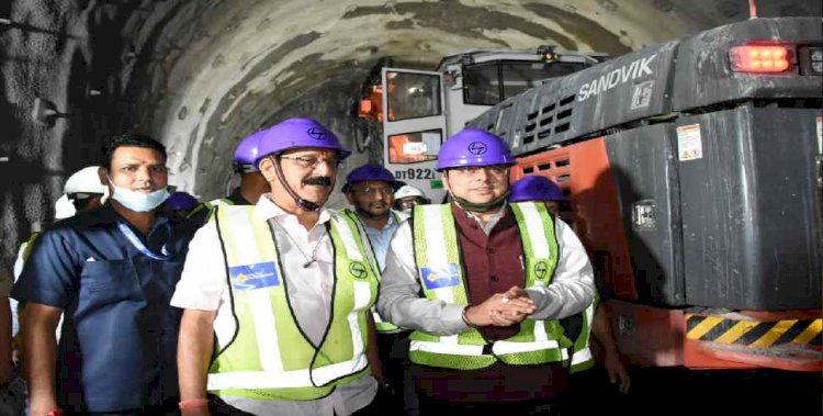 सीएम पुष्कर सिंह धामी ने ऋषिकेश-कर्णप्रयाग रेल परियोजना की समीक्षा की, टिहरी जाकर परियोजना का लिया जायजा