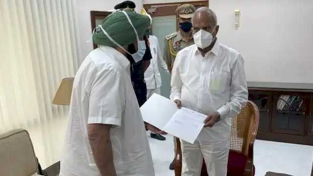 पंजाब: कैप्टन अमरिंदर सिंह ने दिया मुख्यमंत्री पद से इस्तीफा