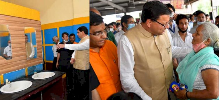 जब सीएम धामी ने अचानक किया आईएसबीटी का दौरा, देखें तस्वीरें